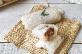 Resep Lemper Isi Abon Anti Gagal