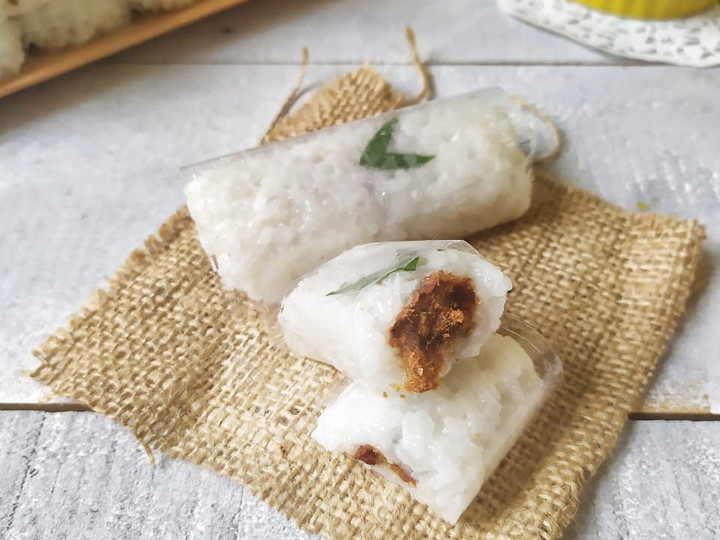 Resep Lemper Isi Abon Anti Gagal