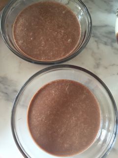 Una foto de Mousse de chocolate - vegano si no usa crema