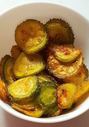 A picture of Crispy Fried Spiny Gourd.