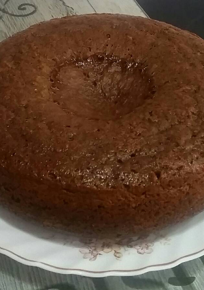 Una foto de Pastel de chocolate y nueces
