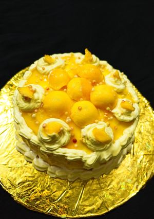 मैंगो केक (Mango cake recipe in Hindi) रेसिपी मुख्य फोटो