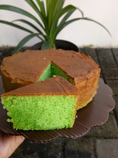 Foto resep Bolu Pandan Tanpa Oven