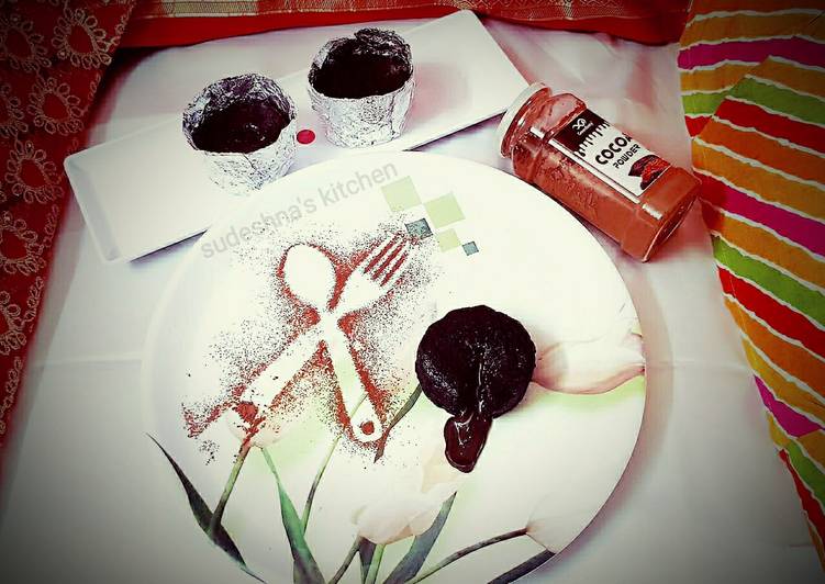 Simple Way to Prepare Ultimate Choco-lava Cake