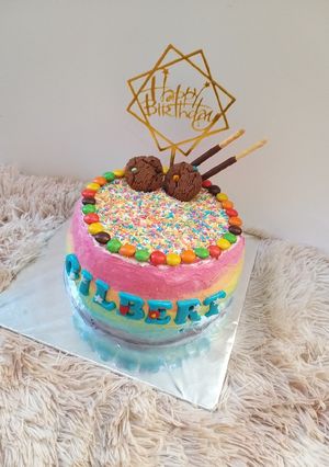 Foto resep Rainbow Cake