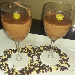 A picture of Eggless Chocolate Pudding.
