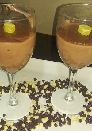 A picture of Eggless Chocolate Pudding.