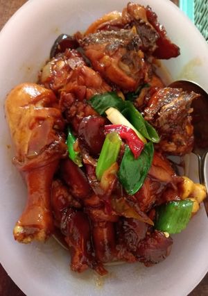 Foto resep Ayam kecap pedas manis