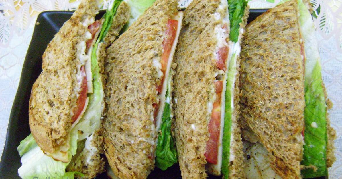 Turkey Ham Sandwich Recipe by Bethica Das Cookpad