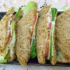 A picture of Turkey Ham Sandwich.