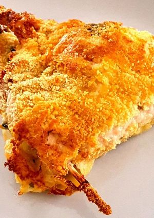 Une photo de Cordon bleu aux épinards