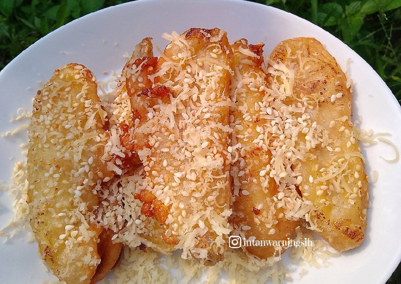 Pisang goreng keju wijen