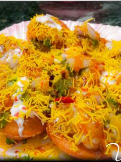 दही पूरी / सेव पूरी रेसिपी मुख्य फोटो