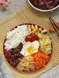 Bibimbap dg Bayam Merah