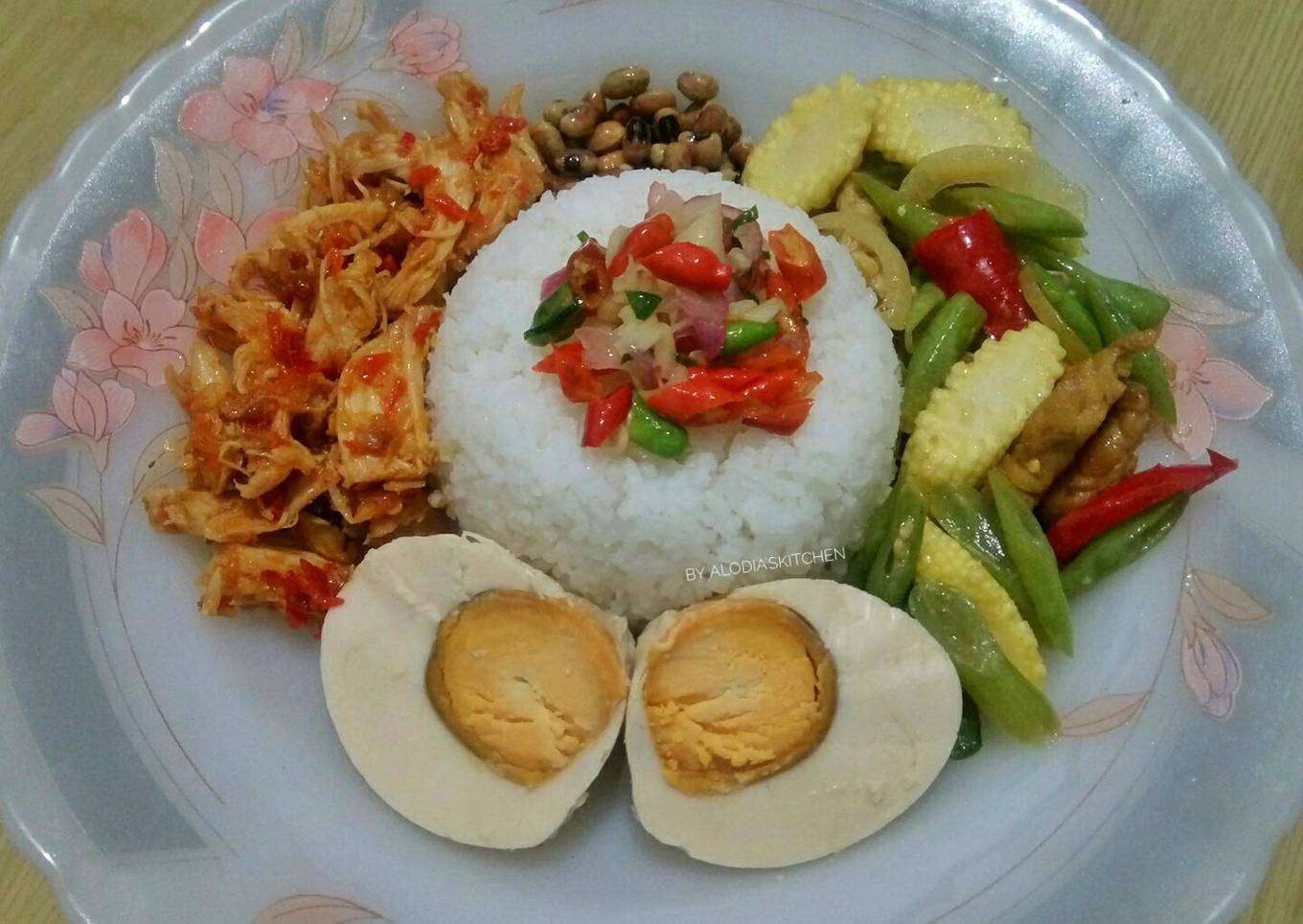 Nasi Balap Khas Lombok