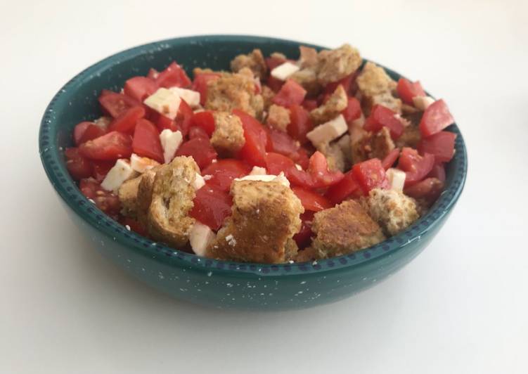 Easiest Way to Prepare Any-night-of-the-week Dakos - tomato, feta and bread