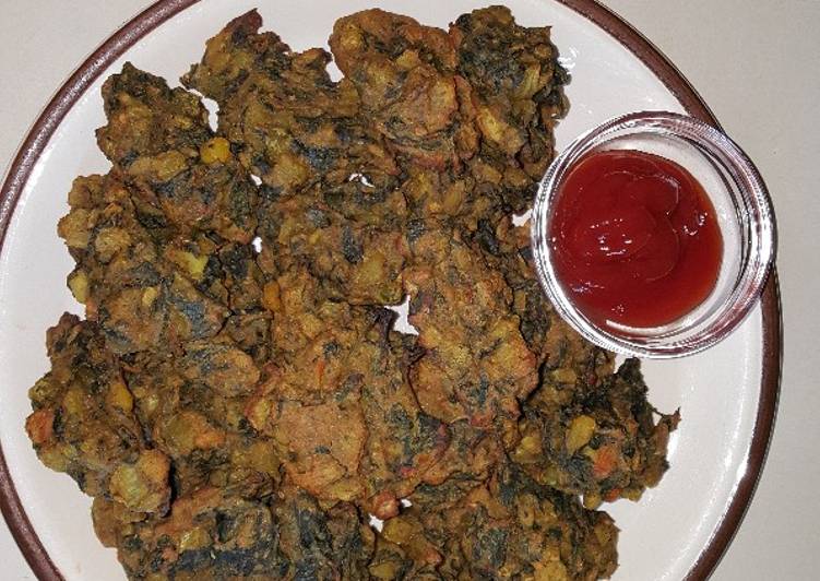 Everyday of Baked vegetable fritters