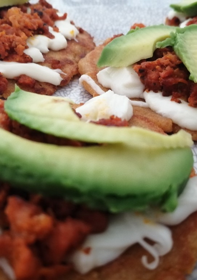 Una foto de Gorditas de chicharrón / low carb 🐷