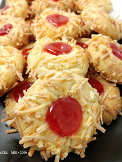 Foto resep Strawberry Thumbprint Cookies