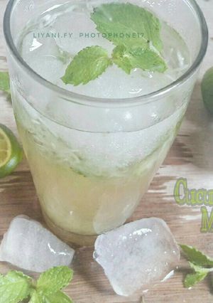 Foto resep Cucumber Lime Mint Iced/pr_recookminumandingin