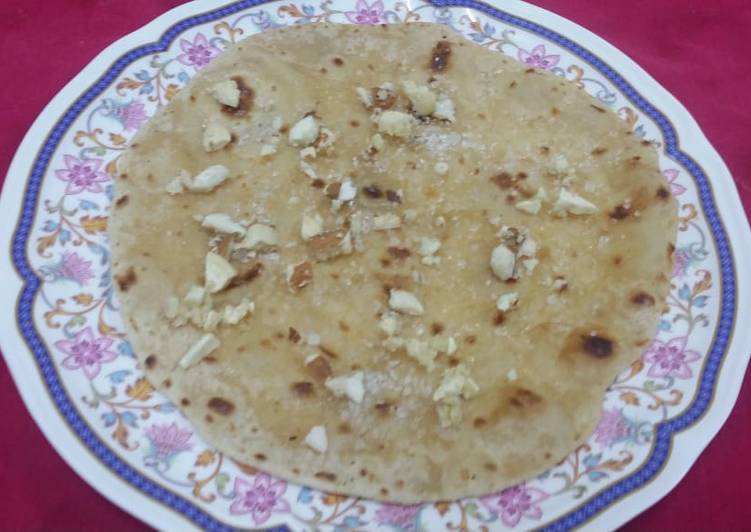 How to Prepare Any-night-of-the-week Ghee Shakkar Roti