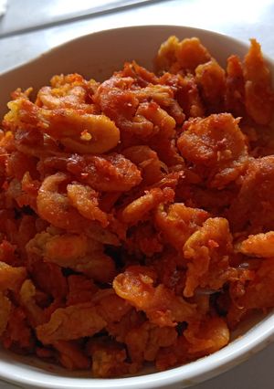 Foto resep Udang tepung balado