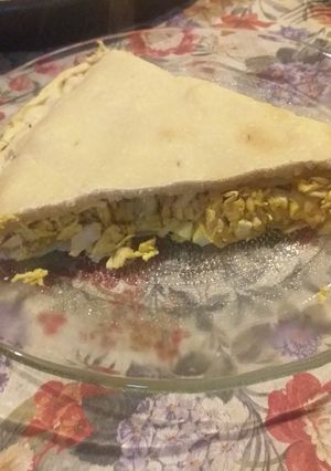 Una foto de Tarta casera de pollo económica 😍