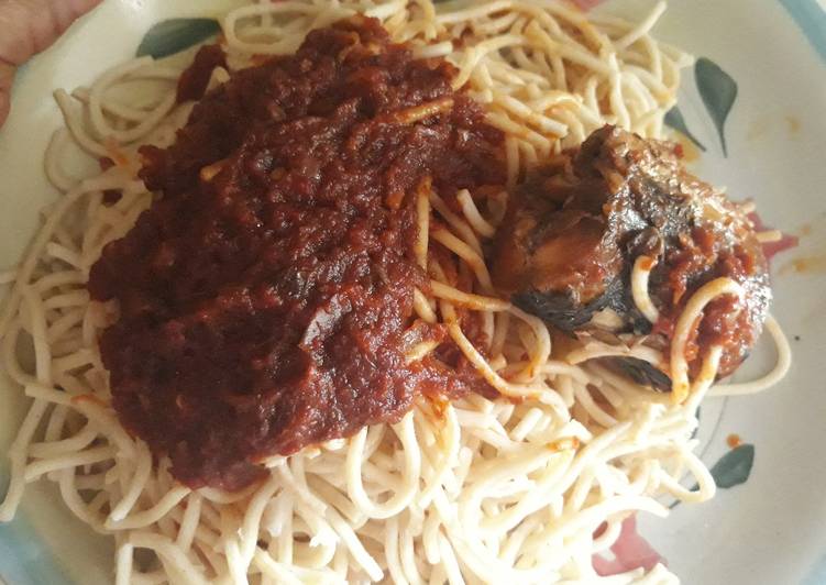 Simple Way to Prepare Perfect Spagetti