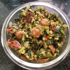 A picture of Amaranth curry.