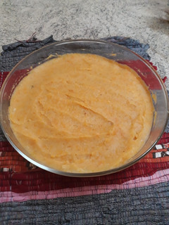 Una foto de Puré de zapallo y papas. 😋