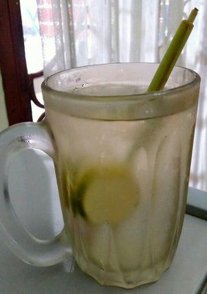 Foto resep Wedang Serai + jeruk nipis