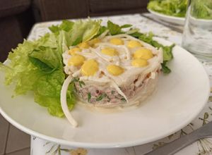 Una foto de Causa rellena versión keto o KetoCausa