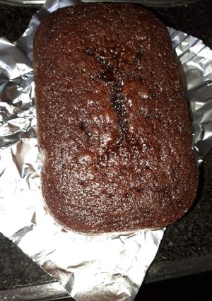 Una foto de Bizcocho de chocolate
