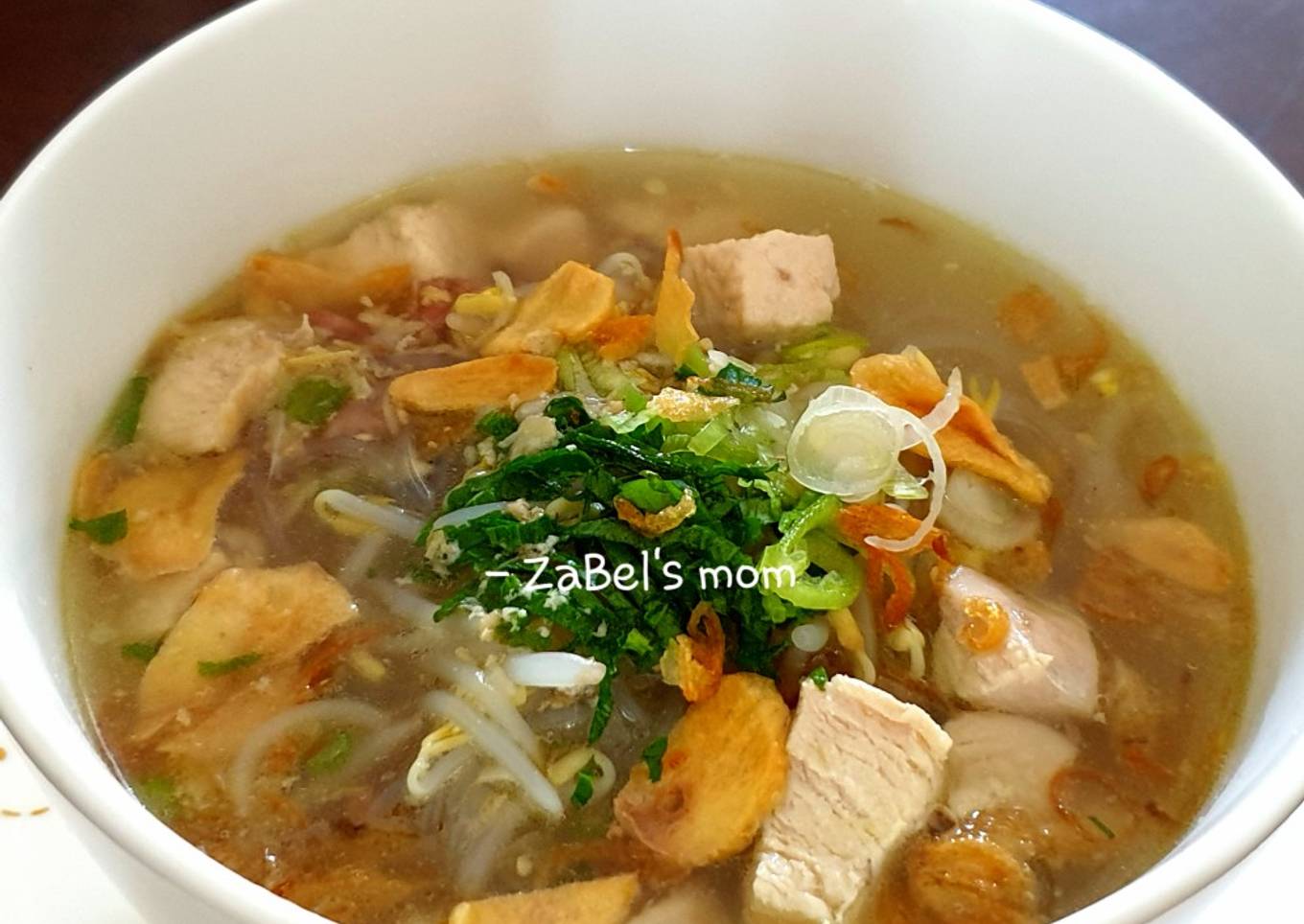 Soto Ayam Bening ala Soto Gading Solo