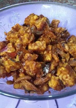 Foto resep Sambal goreng tempe pindang suwir