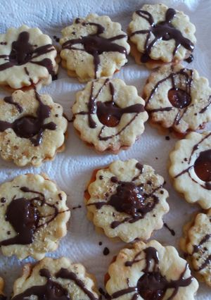 Lekváros linzer recept fotója
