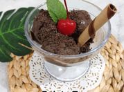 Gambar gelato coklat