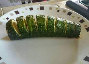 Easy Recipe Parmesan stuffed baked Zucchini Very Delicious