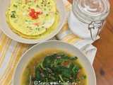 crab stick omelet
