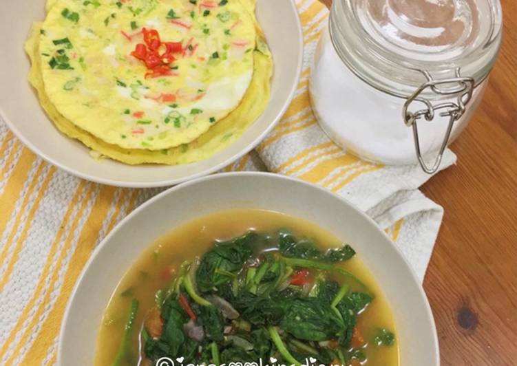 Recipe of Homemade Crab Stick Omelette