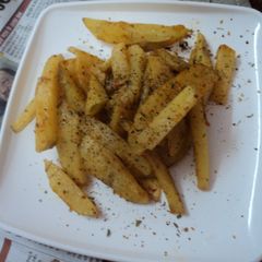 A picture of Jhatpat aloo.