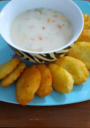 Foto resep Sup Krim ala KFC dan Hash Brown ala McD