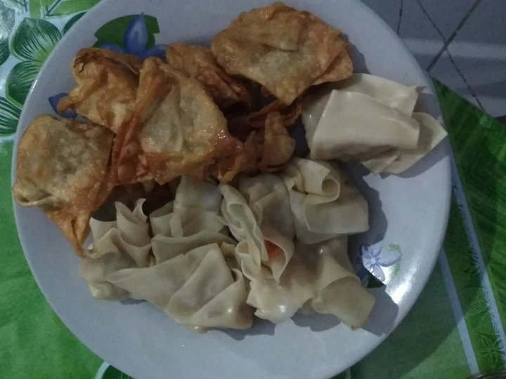 Cara Gampang Menyiapkan Resep  Dimsum ayam kukus goreng yang Enak Banget, Sempurna