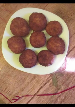 صورة لوصفة كروكات البطاطا والأرز