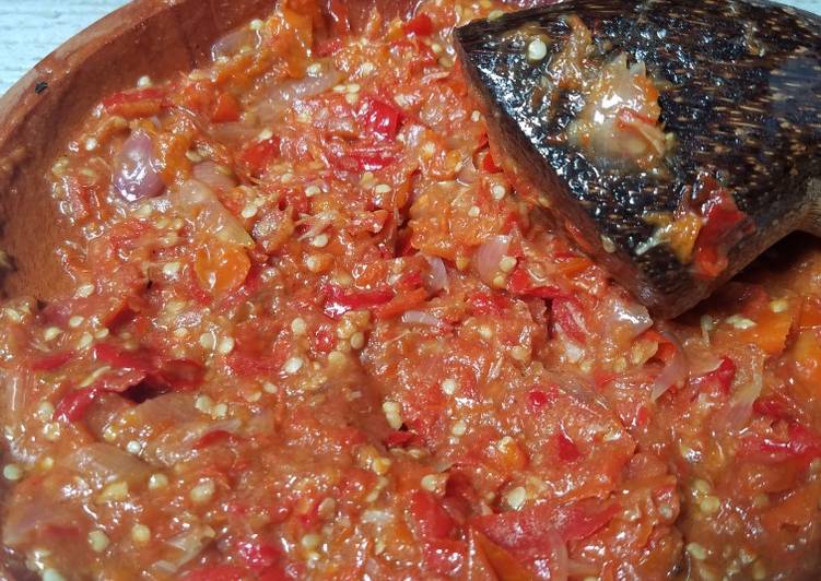 Resep Sambal Terasi Cobek yang Bisa Manjain Lidah