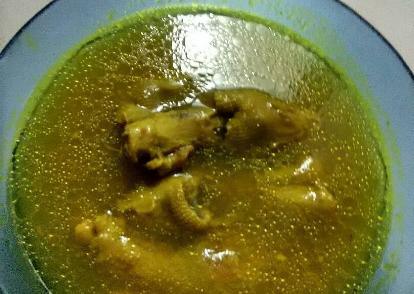 Soto Kepala Ayam (sederhana)