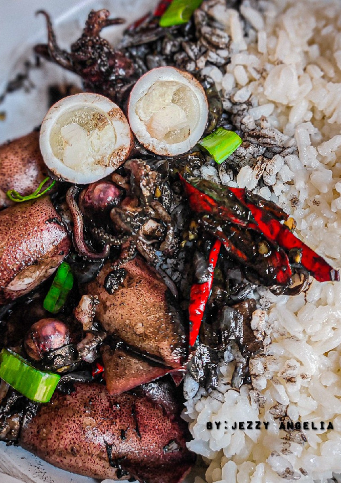 Foto resep Tumis cumi hitam