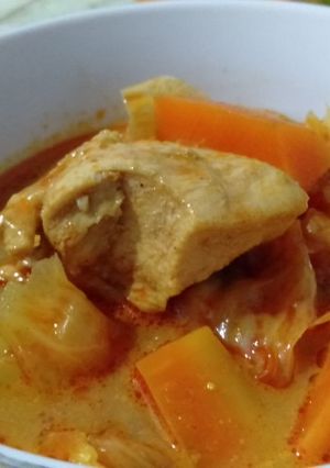 Foto resep Kari Ayam Merah