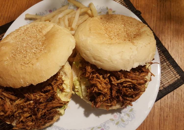 Crock Pot Ayam Saus Barbekiu