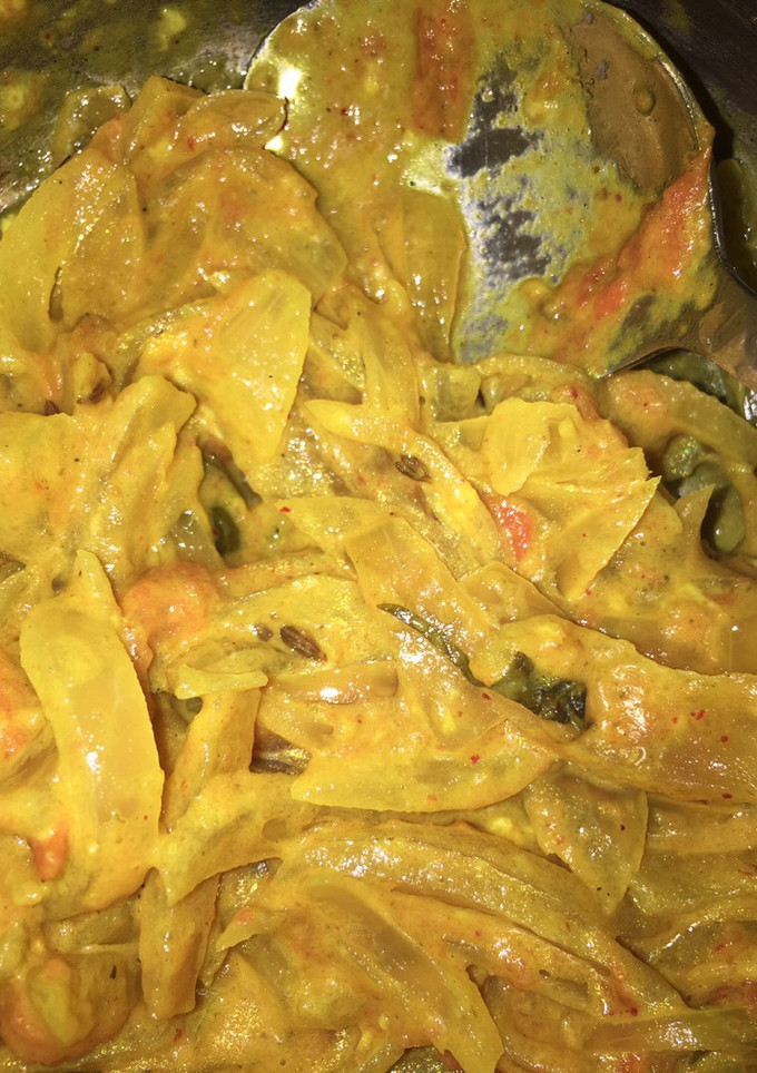 A picture of Malai ki sabji.